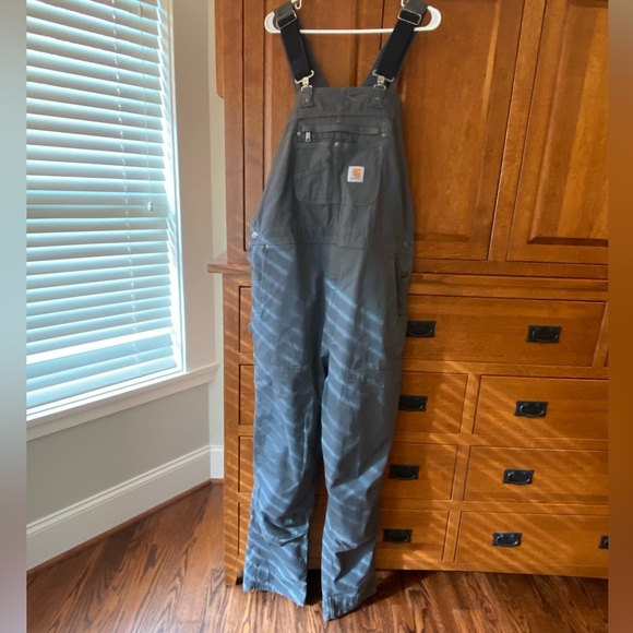 NWOT **NEVER WORN** Carhartt Relaxed Fit Duck Overalls (Unlined) - Picture 2 of 4